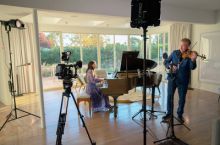 image: Daniel Hope sur la route du son d'Hollywood