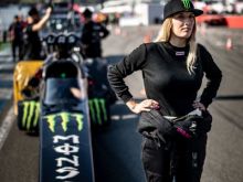 image: Jindia, passionnée de vitesse