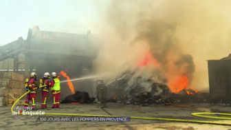 image: 100 jours avec les pompiers de Provence
