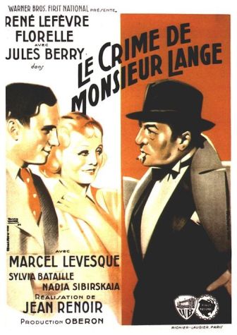 image: Le crime de monsieur Lange