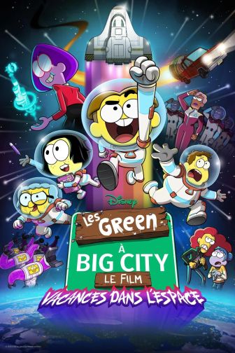 image: Les Green à Big City, le film : vacances dans l'espace