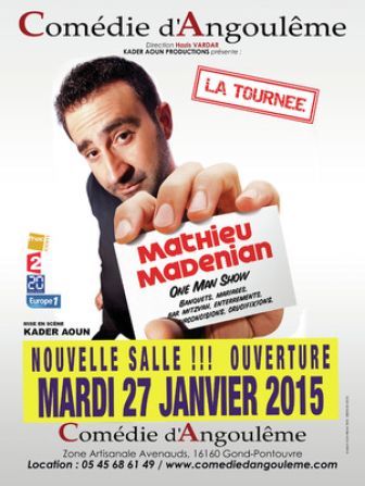 image: Mathieu Madénian au Palace