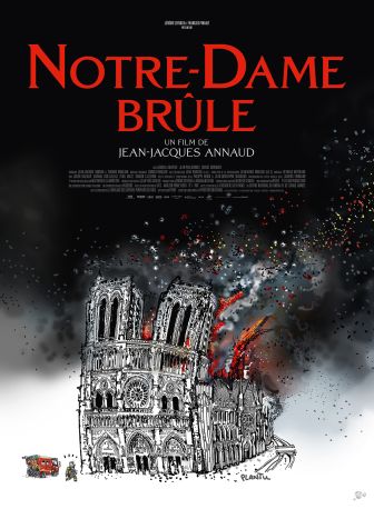 image: Notre-Dame brûle