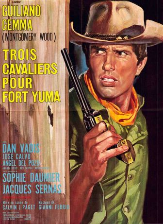 image: Trois cavaliers pour Fort Yuma