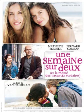 image: Une semaine sur deux (et la moitié des vacances scolaires)