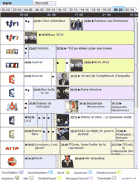 Grille TV par tranche de 2 heures